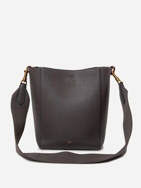 Celine Small Leather Sangle Bucket Bag
